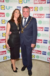 Lord Mayor Brendan Carr and Lord Mayoress Suzanne Carr
